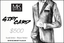 The best present for your partner, teacher, or colleague is a gift card from MKstyle. Dancers are always in need of something: a comfortable shirt, well fitted pants, or some accessories for a dance competition. So make the gift that they really are going to cherish.