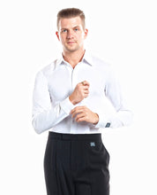 Unique cuffs will give you a chance to choose your most comfortable tightness on the wrist and style of buttoning up, you can use buttons or favorite cufflinks.