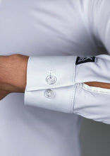 Unique cuffs will give you a chance to choose your most comfortable tightness on the wrist and style of buttoning up, you can use buttons or favorite cufflinks. 
