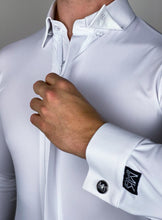 Unique cuffs will give you a chance to choose your most comfortable tightness on the wrist and style of buttoning up, you can use buttons or favorite cufflinks. 